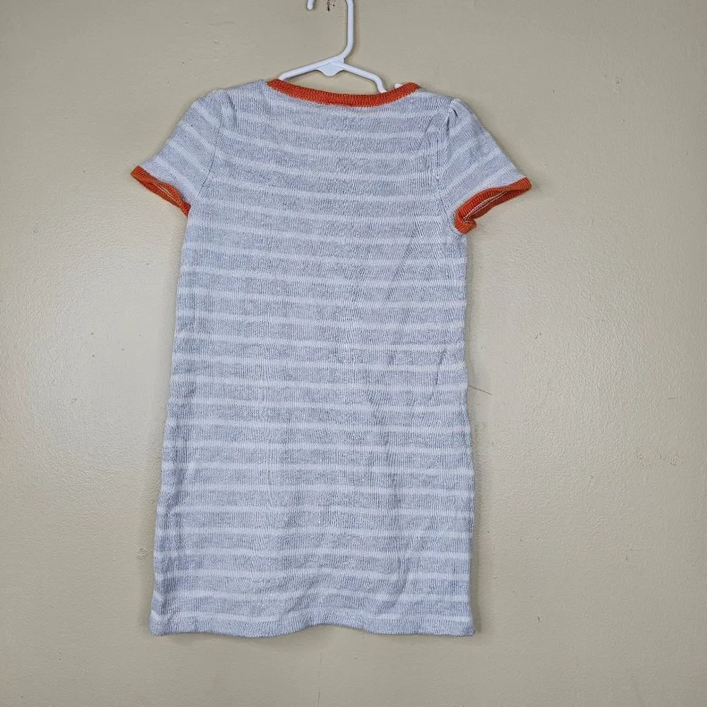 Gymboree Kids Pumpkin Knit Sweater Dress size 5